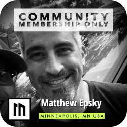 Join Matthew Epsky from Minneapolis, MN USA with community membership in Mentoring Men